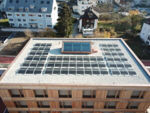 Solardach Schulhaus Igis